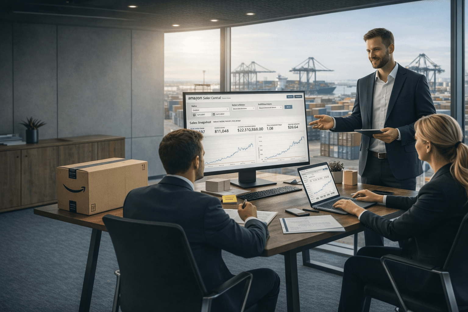 Amazon satış ve analitik dashboard